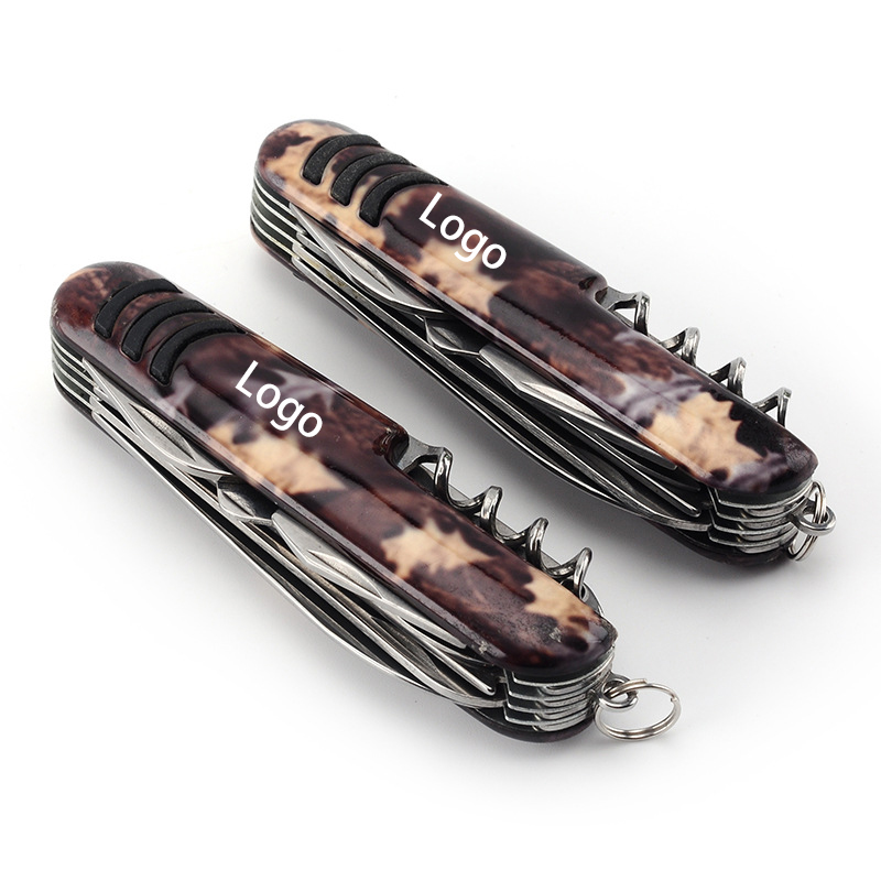Camouflage Multi-Function Tool Pocket Knife 2