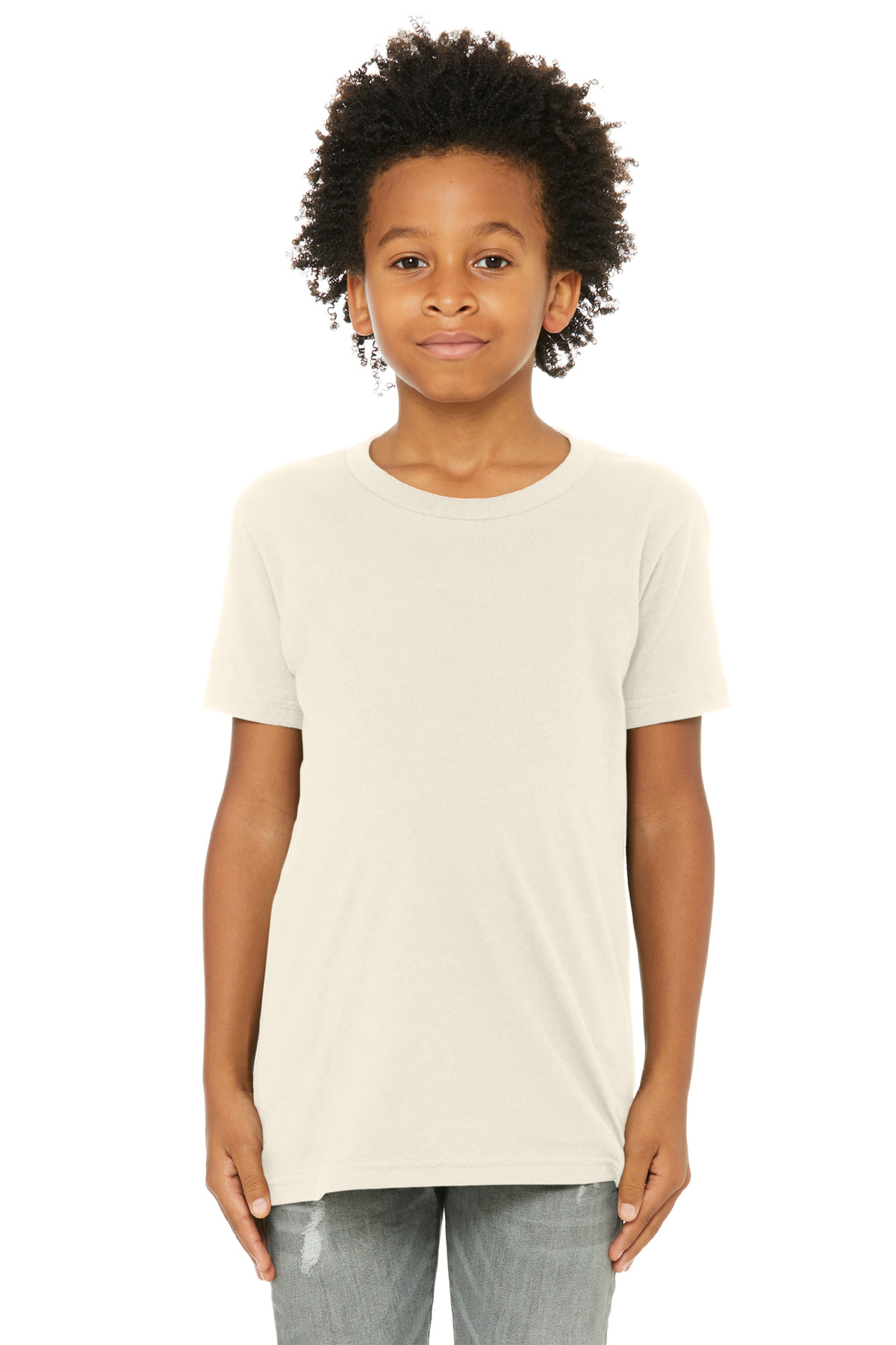 BELLA+CANVAS Youth Jersey Short Sleeve Tee. BC3001Y 180