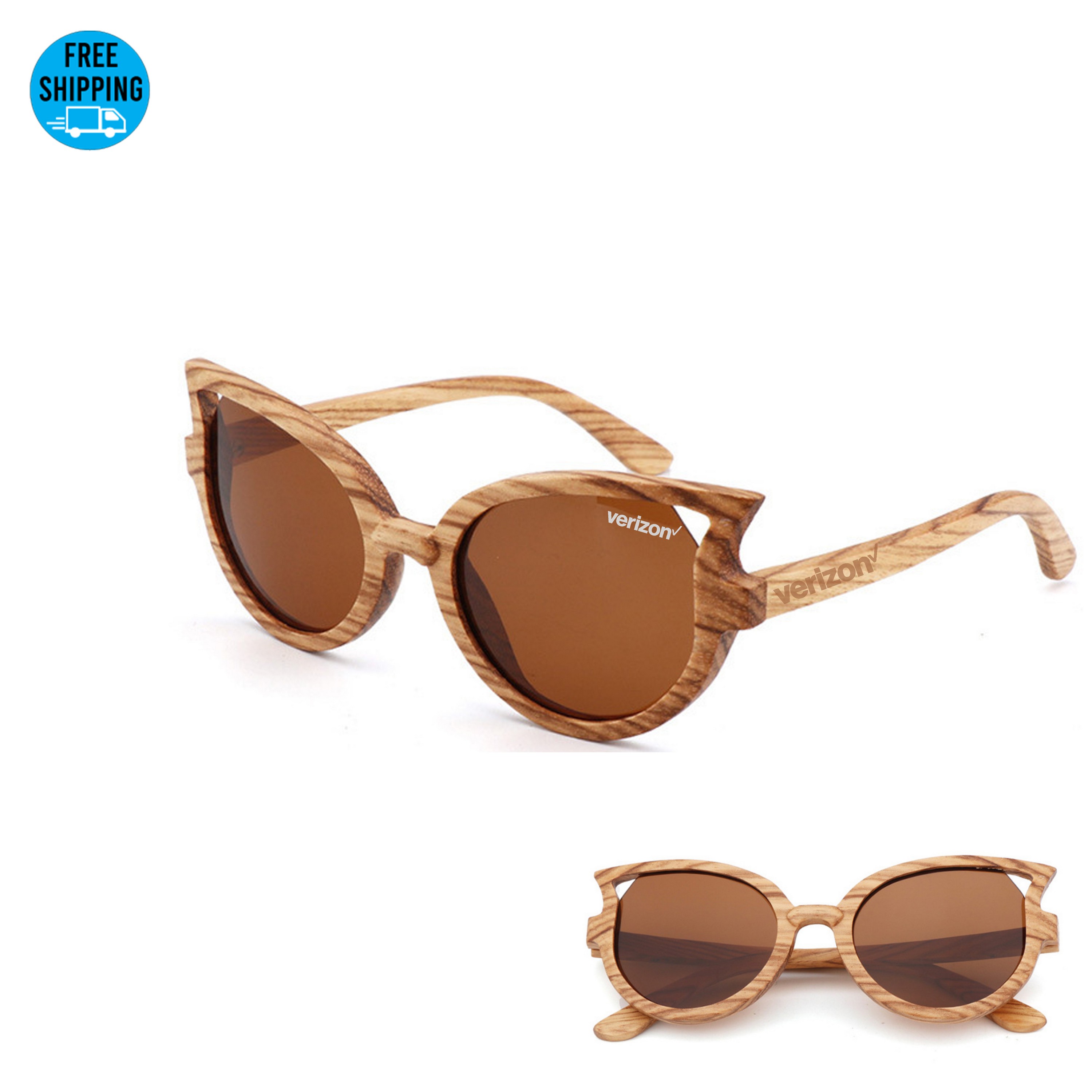 Wood Promotional Beach Sunglasses 1