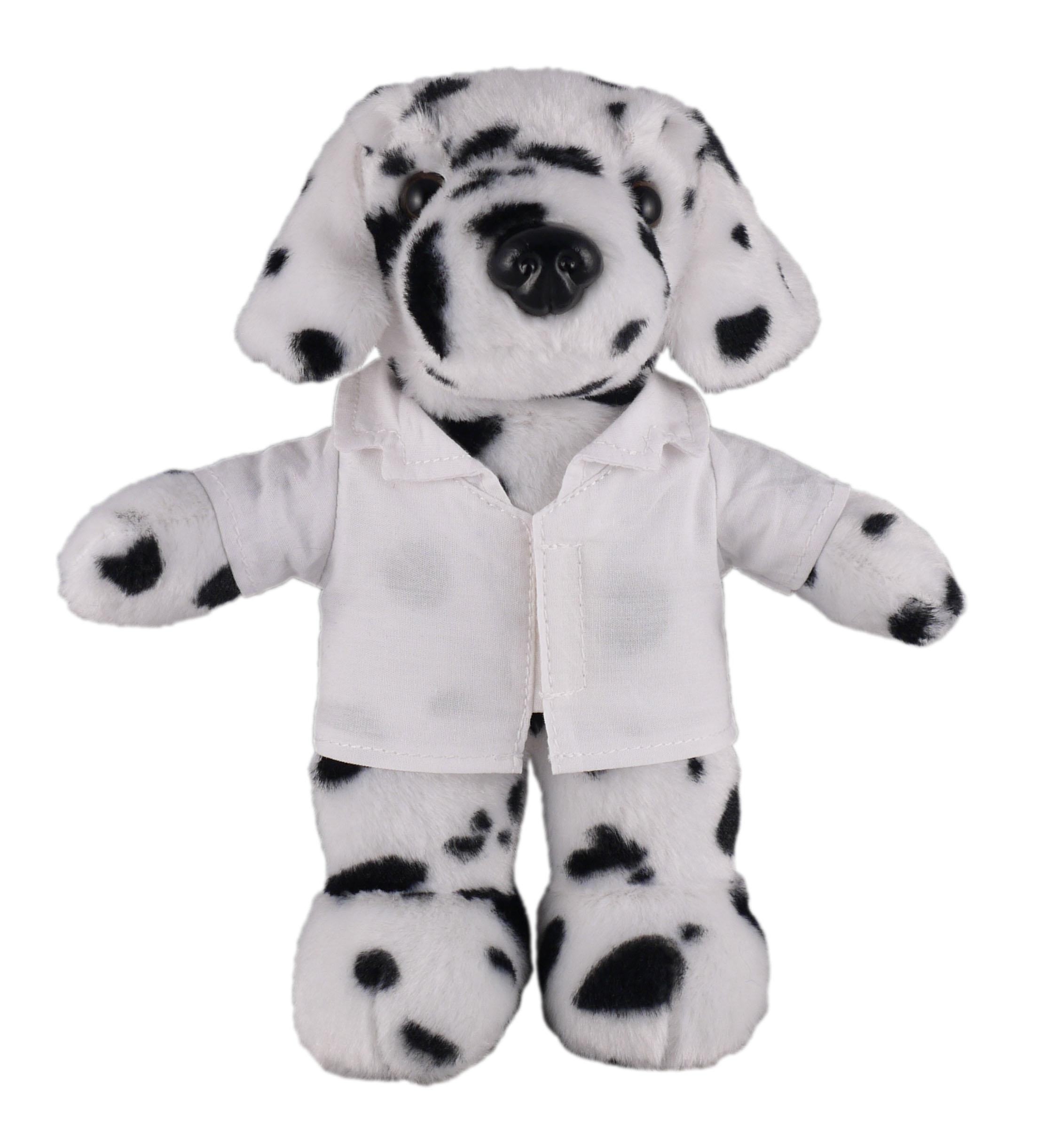 Soft Plush Stuffed Dalmatian in doctor's jacket