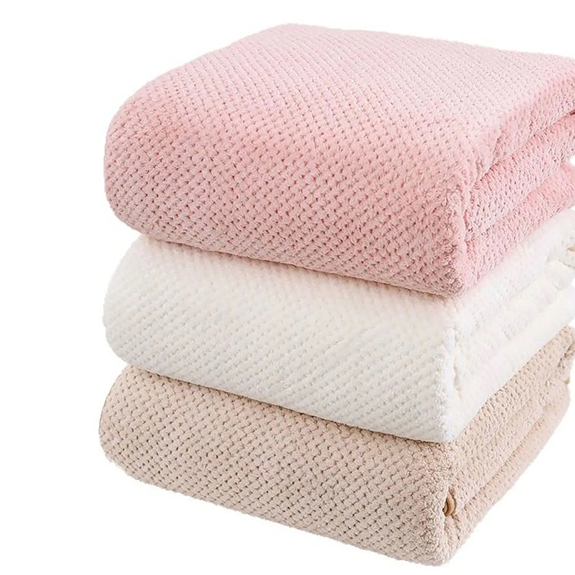 14.5*29.5Inch Coral Fleece Thickened Absorbent Towel 2
