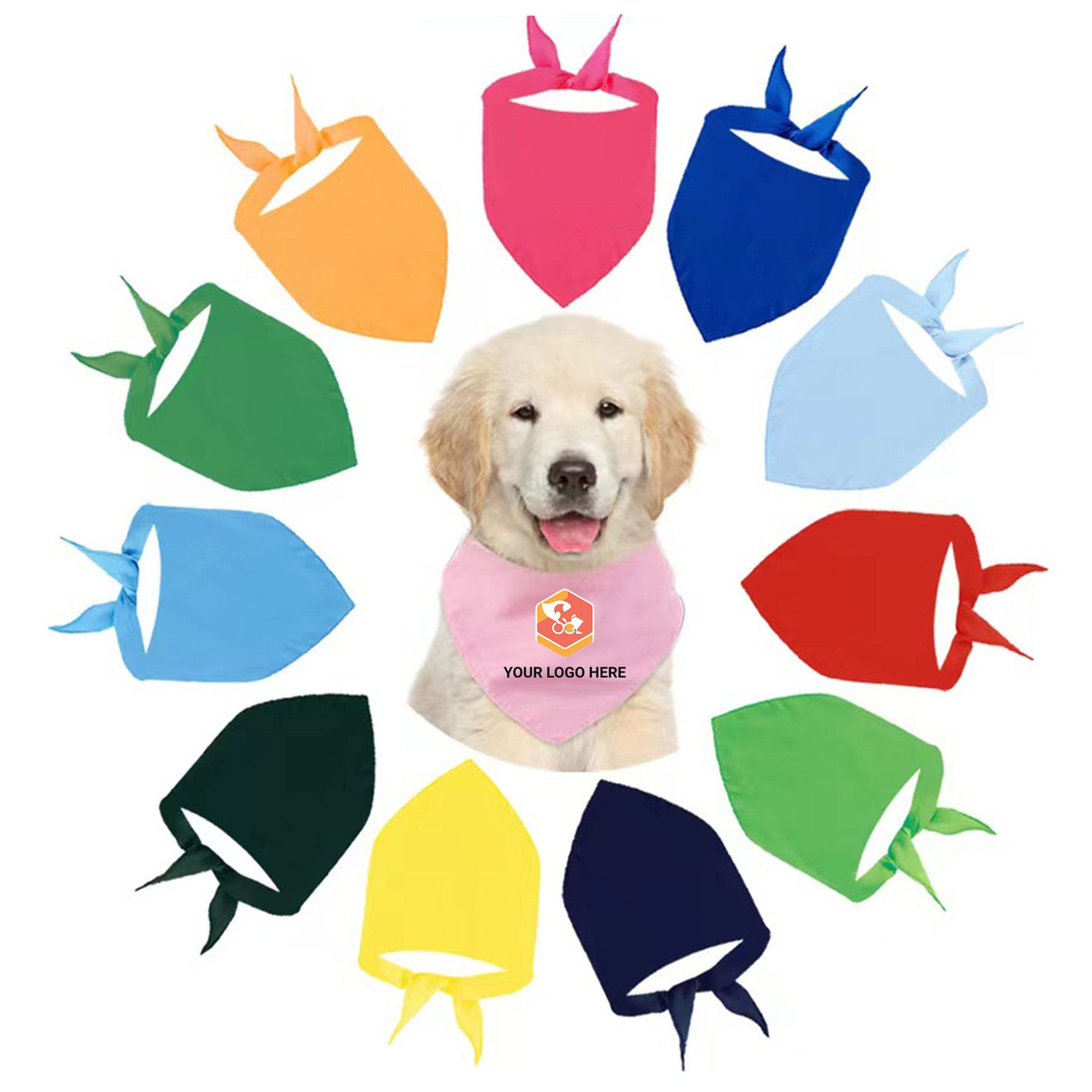 Reusable Pet Drool Bandana 2