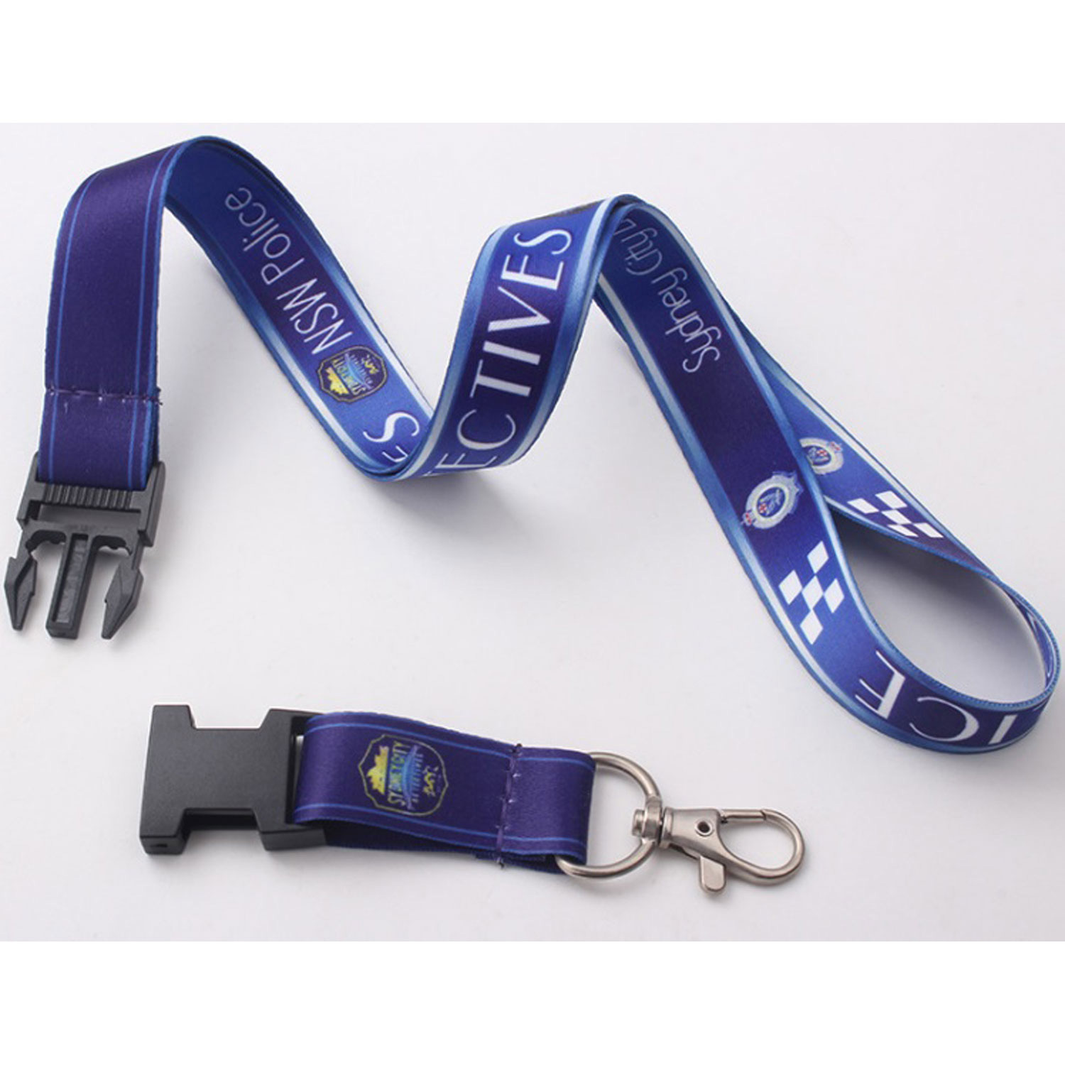 3/4"Dye Sublimation Lanyards with Buckle Release 6