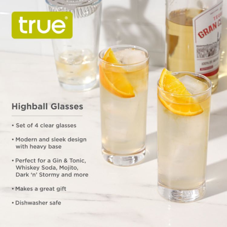 True® Highball Glass, set of 4 6
