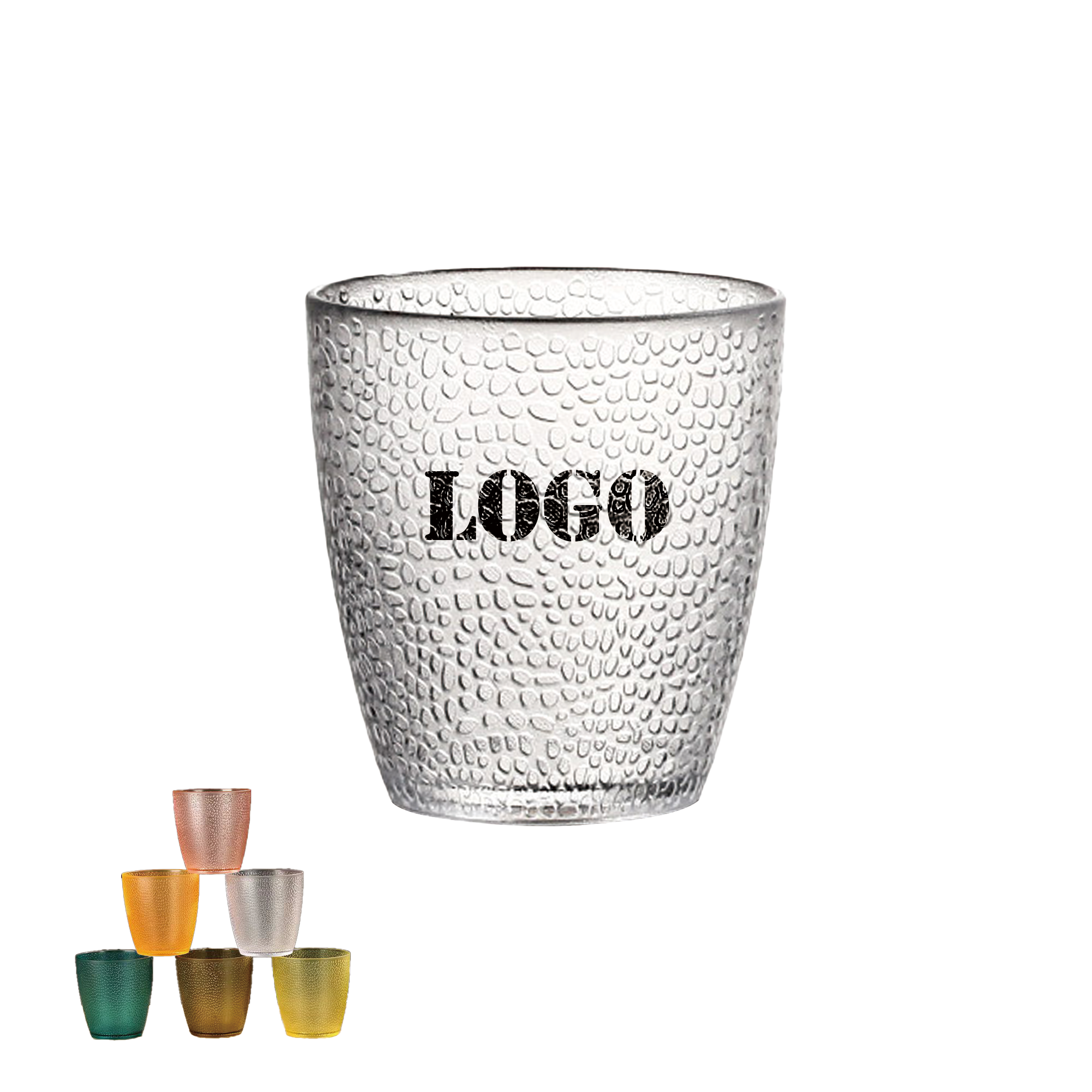 7 Oz Acrylic Plastic Cups Drinking Glasses 2