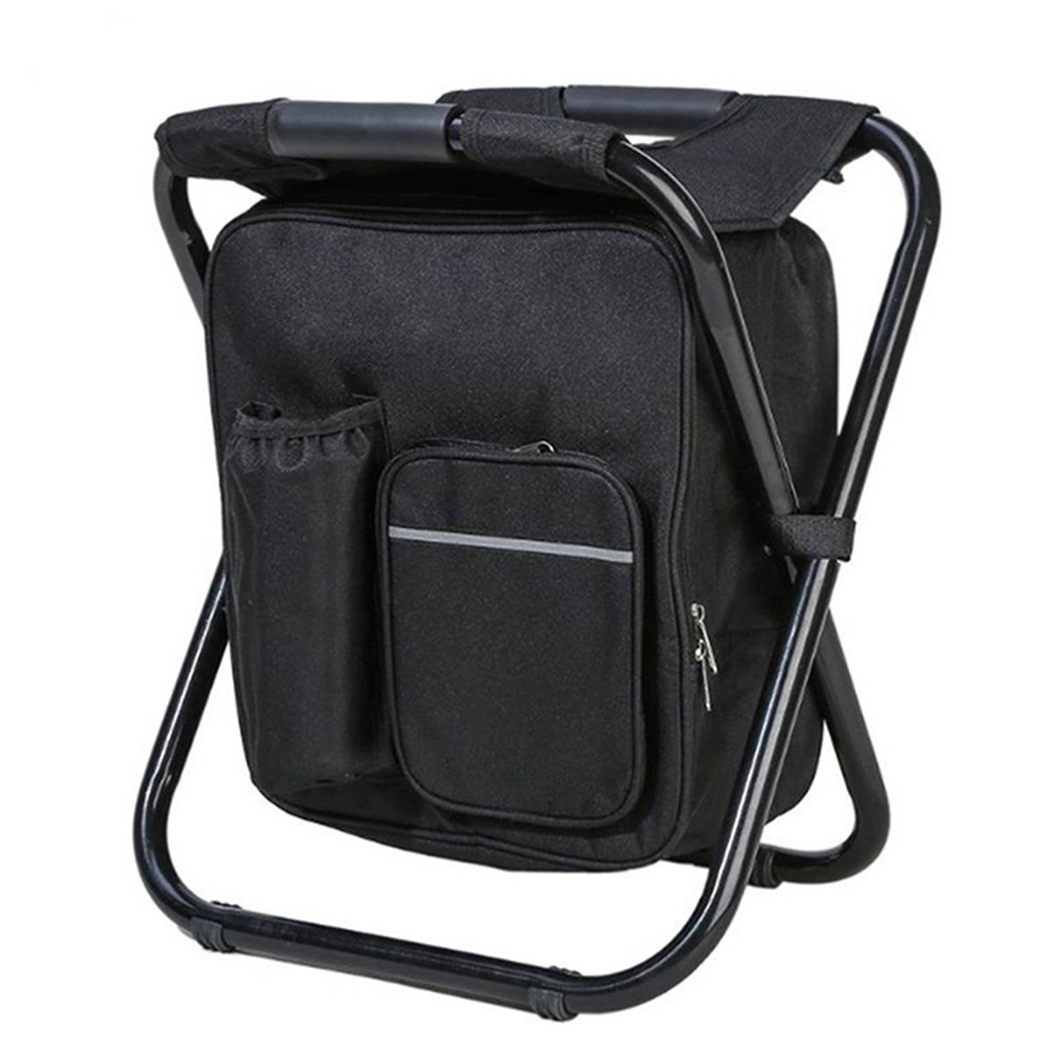 Portable Oxford Insulated Cooler Bag Foldable Camping Chair 2