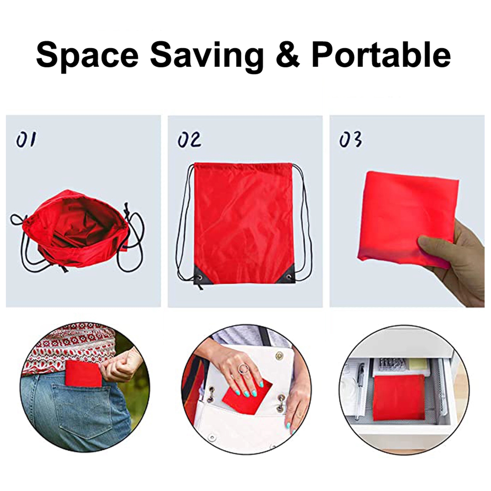 Small Drawstring Backpack 10