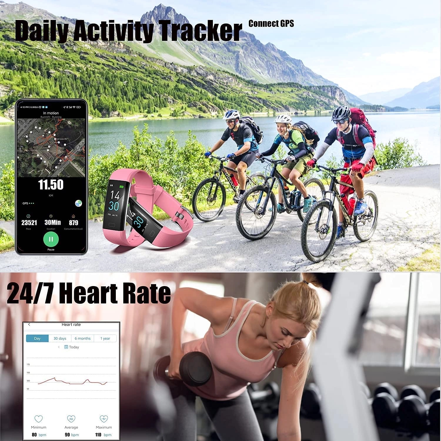 Smart Watch with Heart Rate Monitor 7