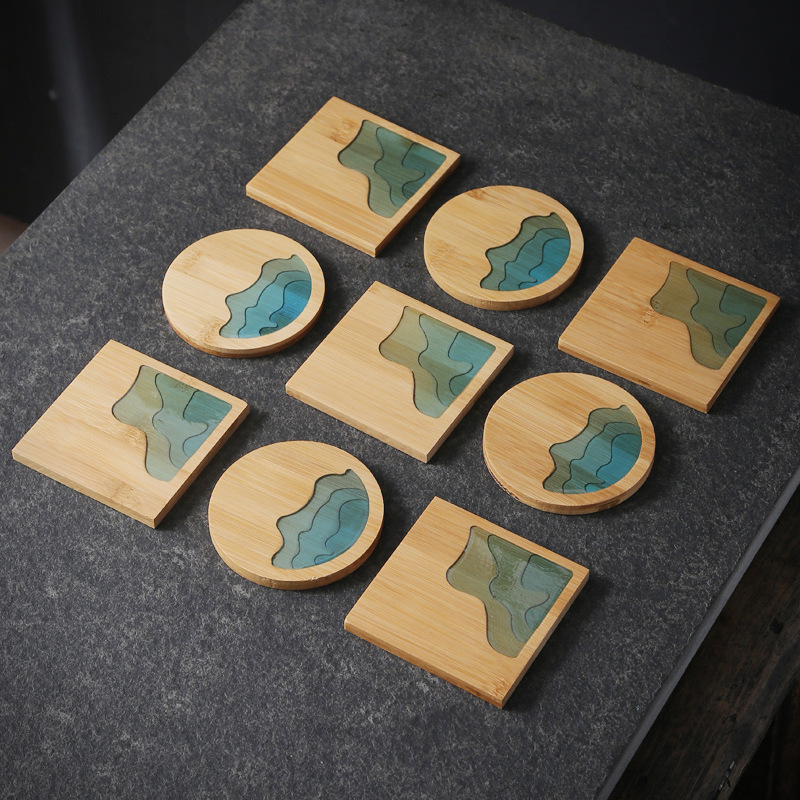 Bamboo Tea Cup Coaster 7