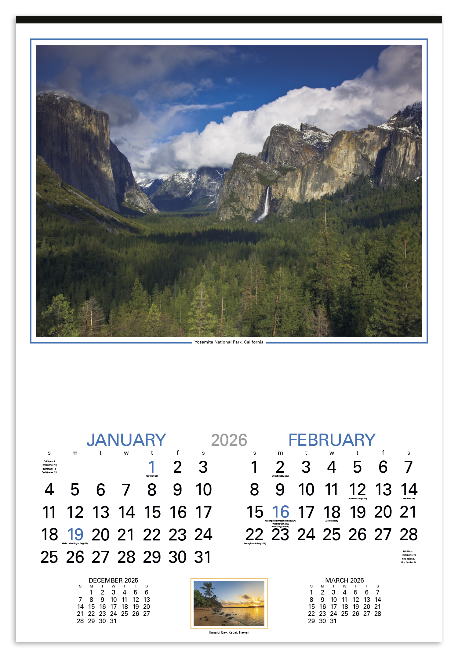 HotLine® Products Our Country® Executive Calendar 7