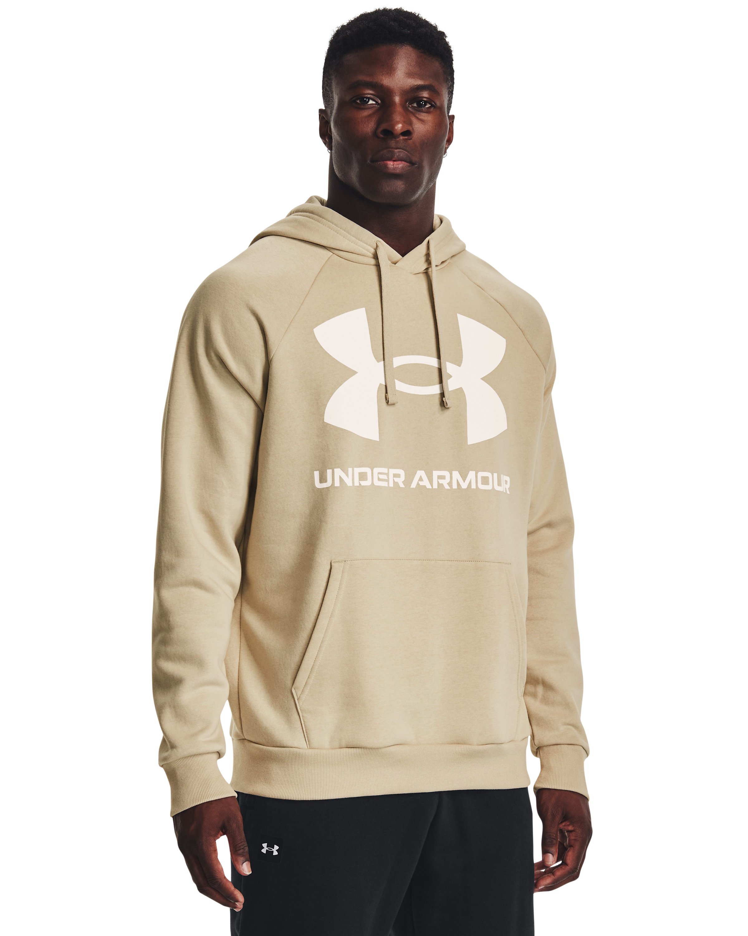 UA Rival Fleece Big Logo Men's Hoodie, custom hoodie or sweatshirt with logo imprint 34