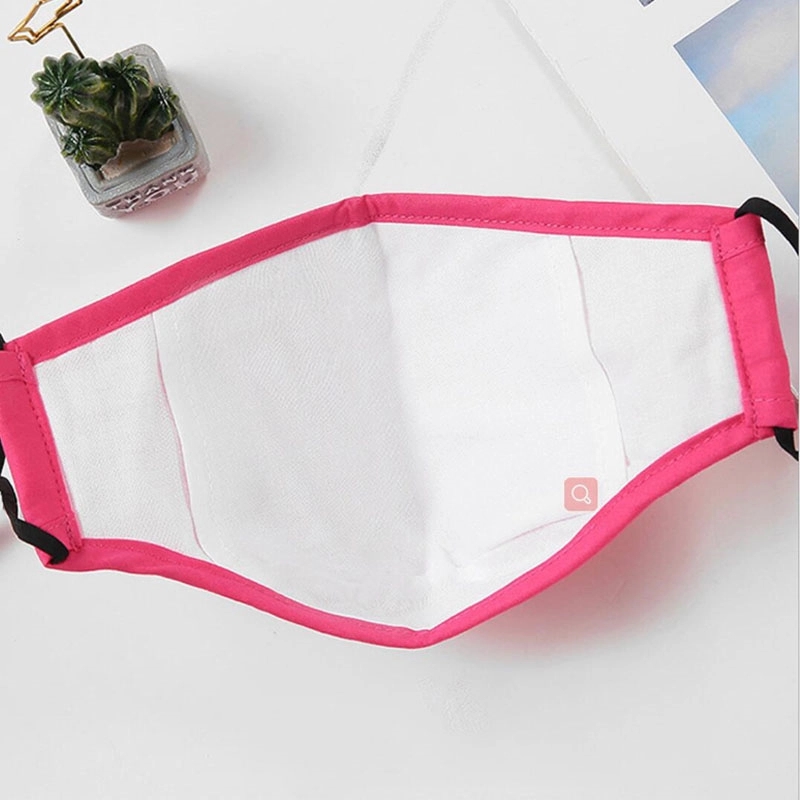 4-layer Reusable Cotton Face Mask With Pocket For Filter 5