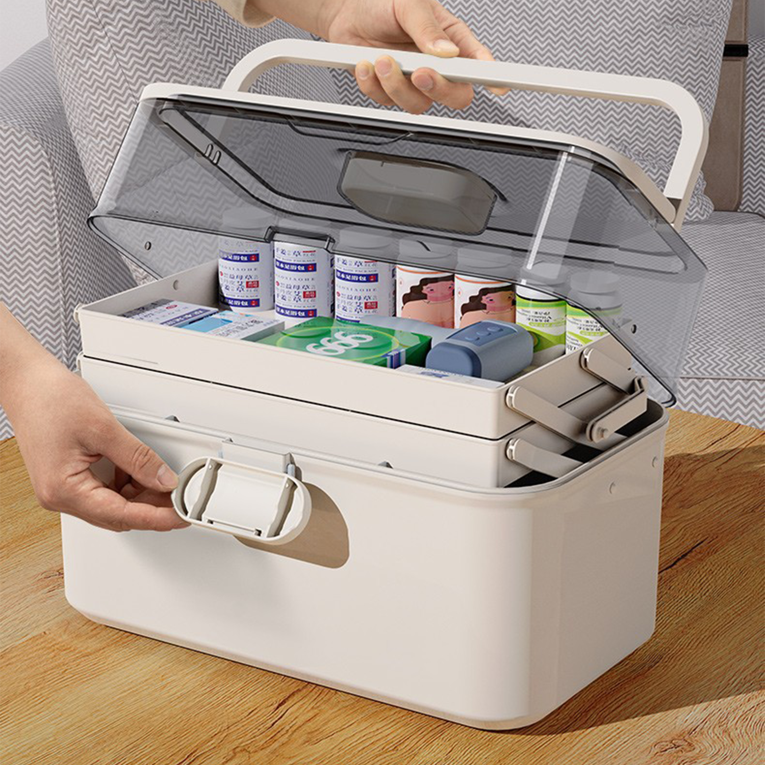 First Aid Medicine Box Organizer 5