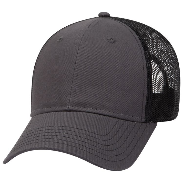 OTTO CAP® 6 Panel Low Profile Mesh Back Trucker Hat 202