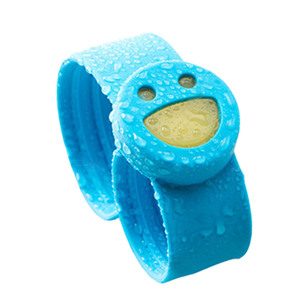 Children silicone mosquito repellent bracelet clap ring 9