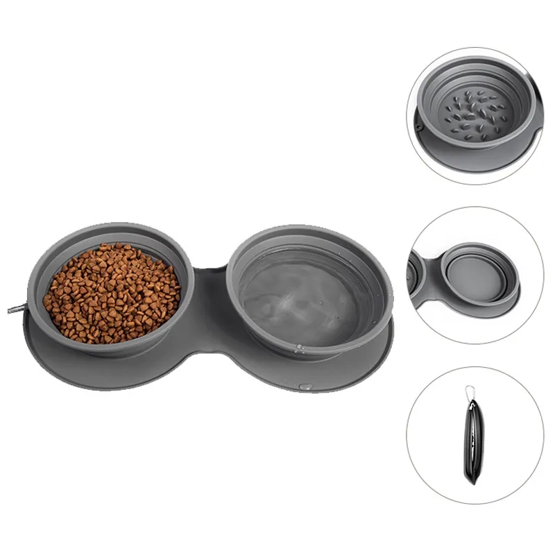 Foldable Collapsible Pet Bowl 3