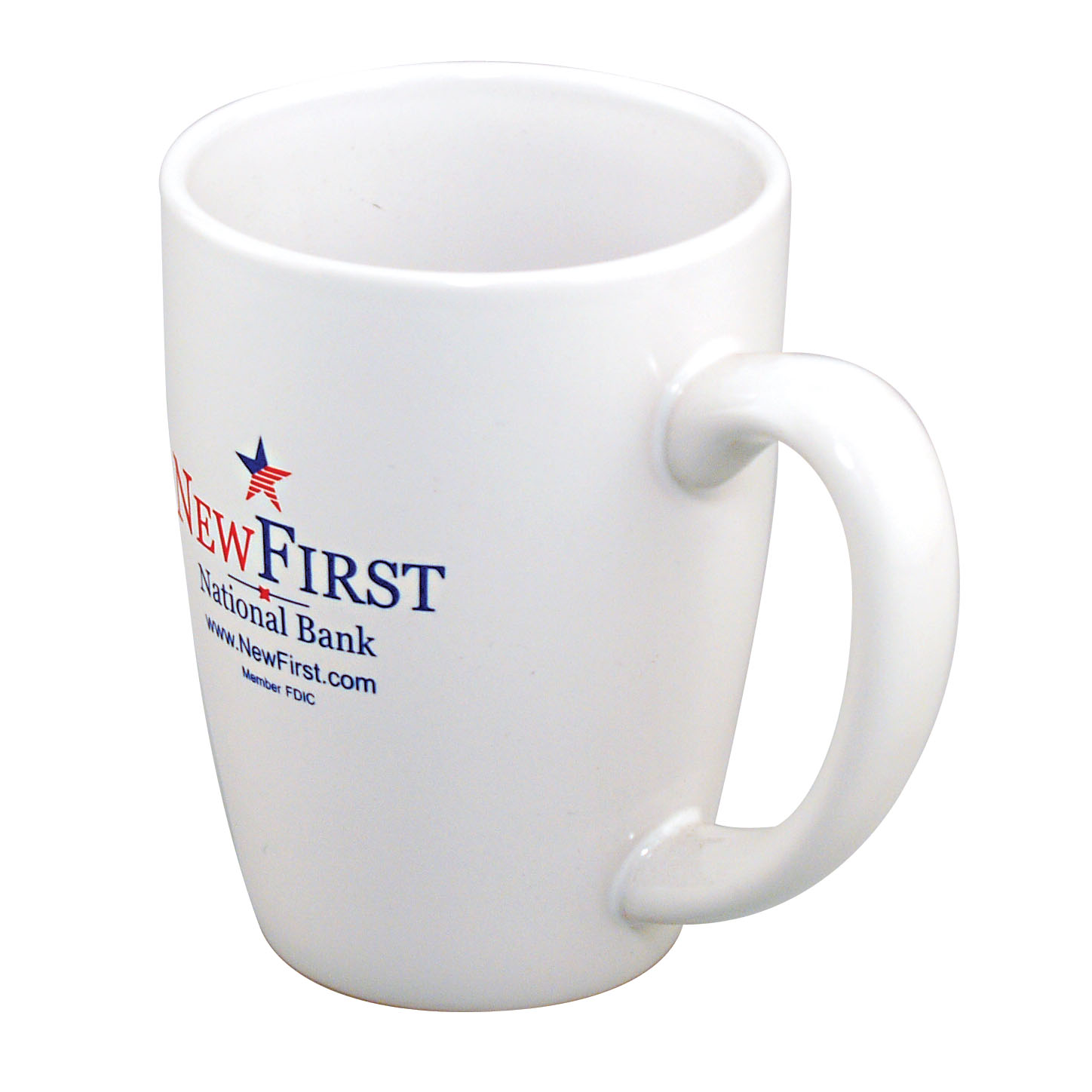 14 Oz. Challenger Grande Ceramic Mug - White 2