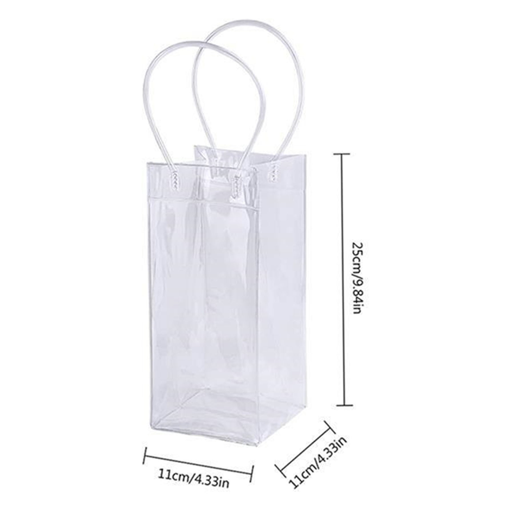 Clear Champagne Wine Ice Bag 2