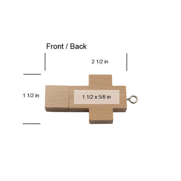 Osco Plus Wooden USB 4