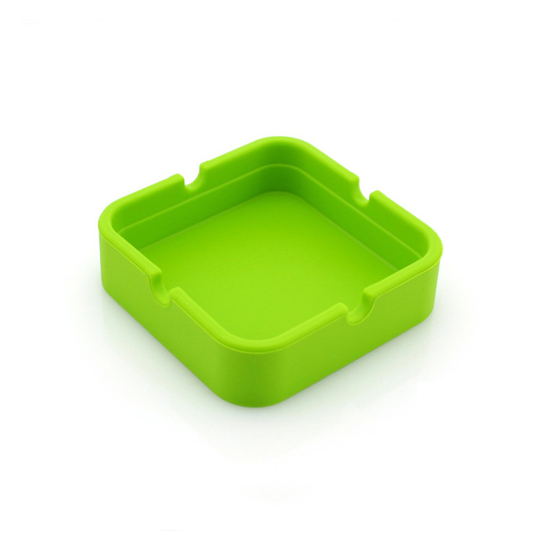 Square Silicone Ashtray 1