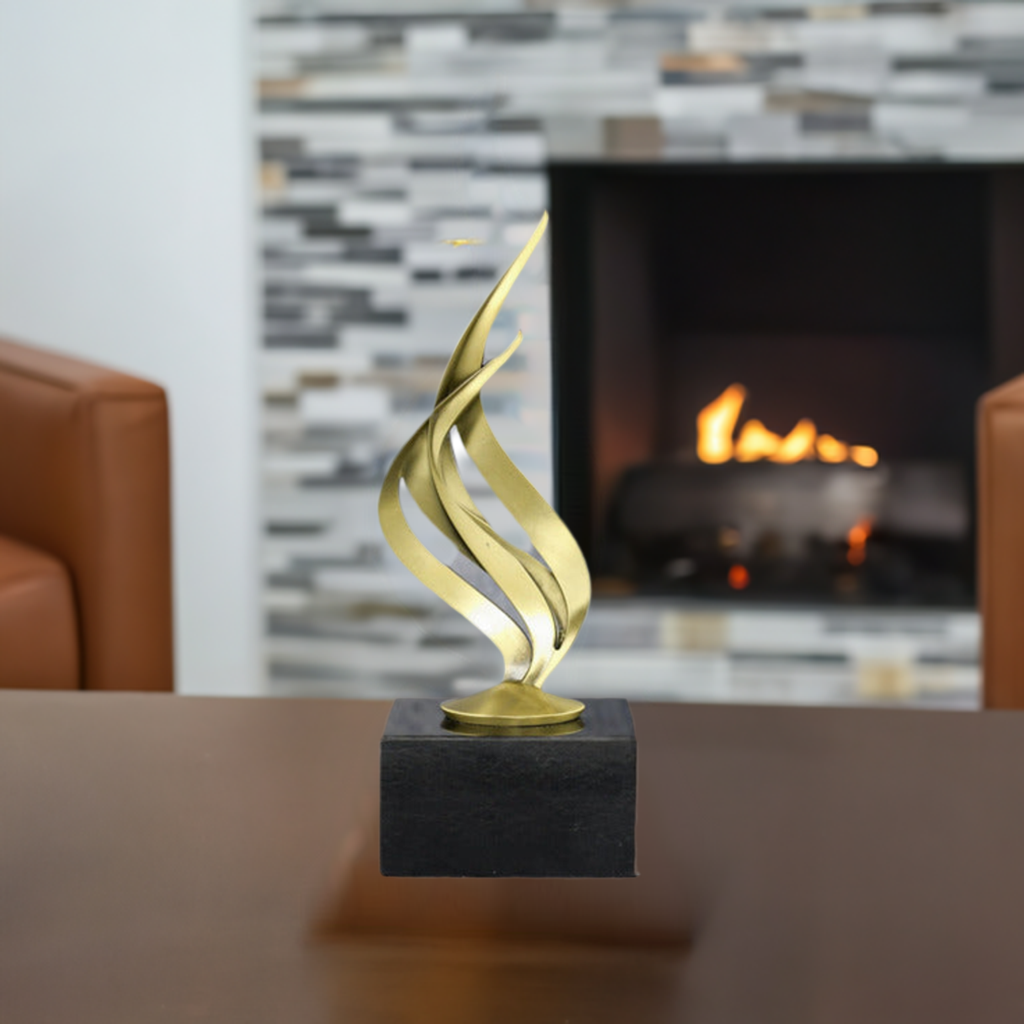 Achievement Flame On Marble Base 3