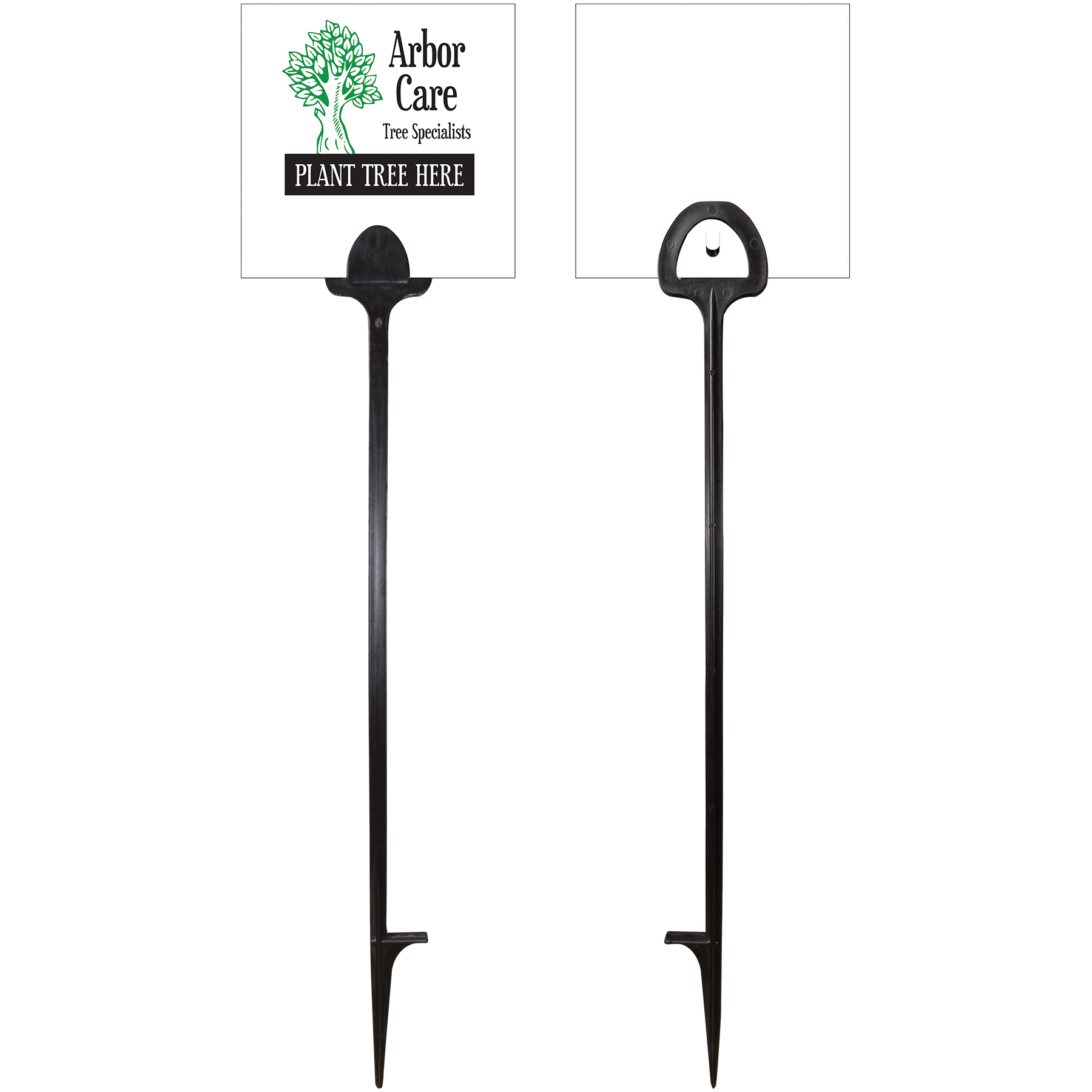 5" x 5" Value Marking Signs - Two Color, Front Only 4