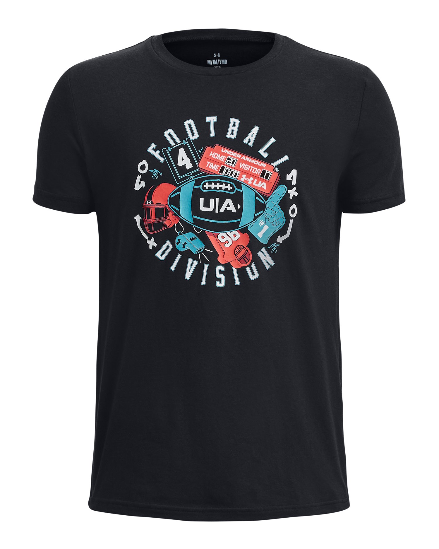 UA Football Equipment Boys' Short Sleeve 1