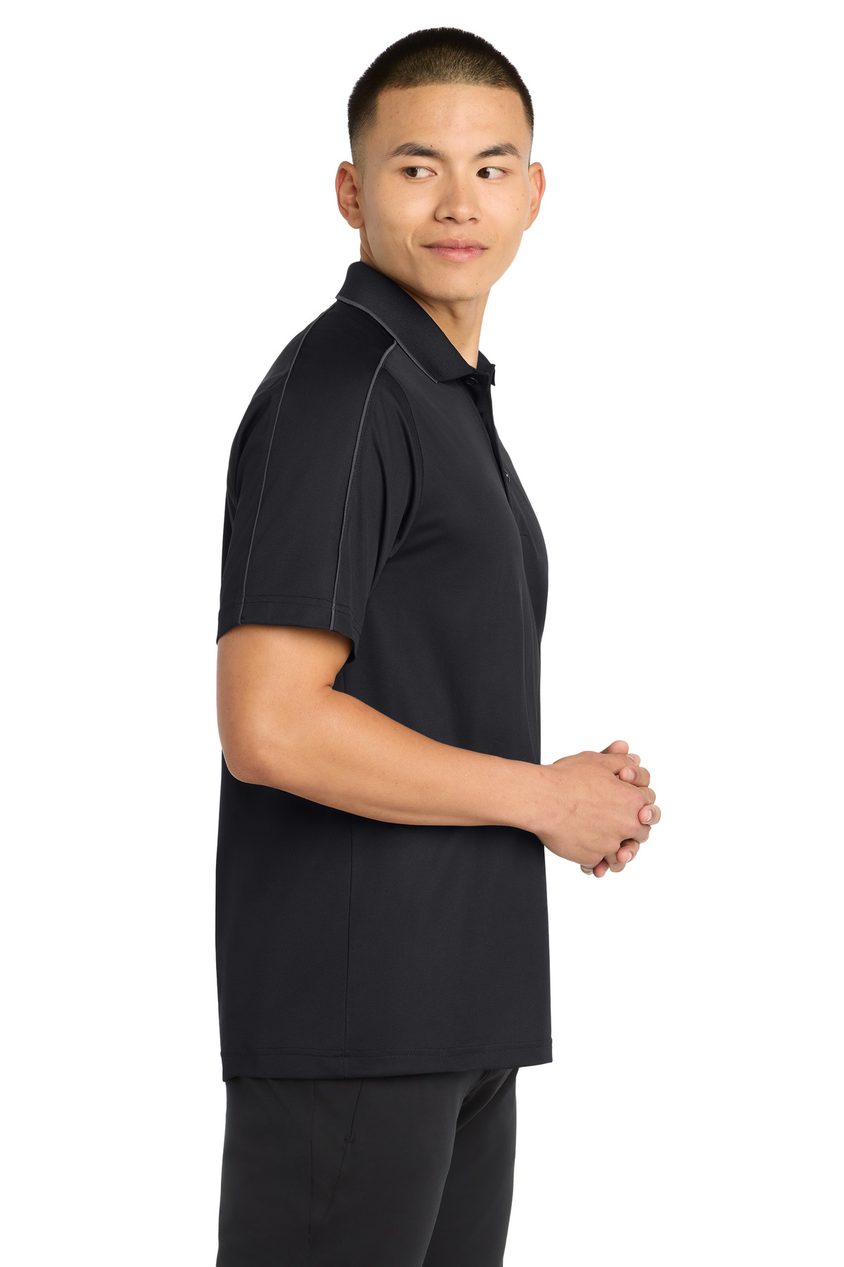 Sport-Tek Micropique Sport-Wick Piped Polo. ST653 27