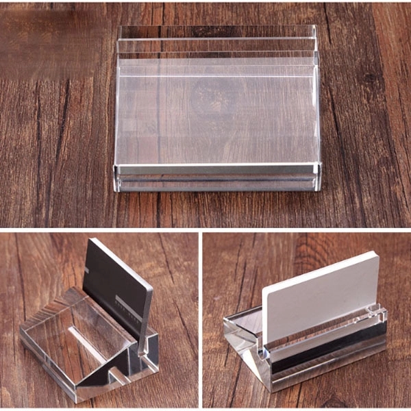 Crystal Business Card Holder 6