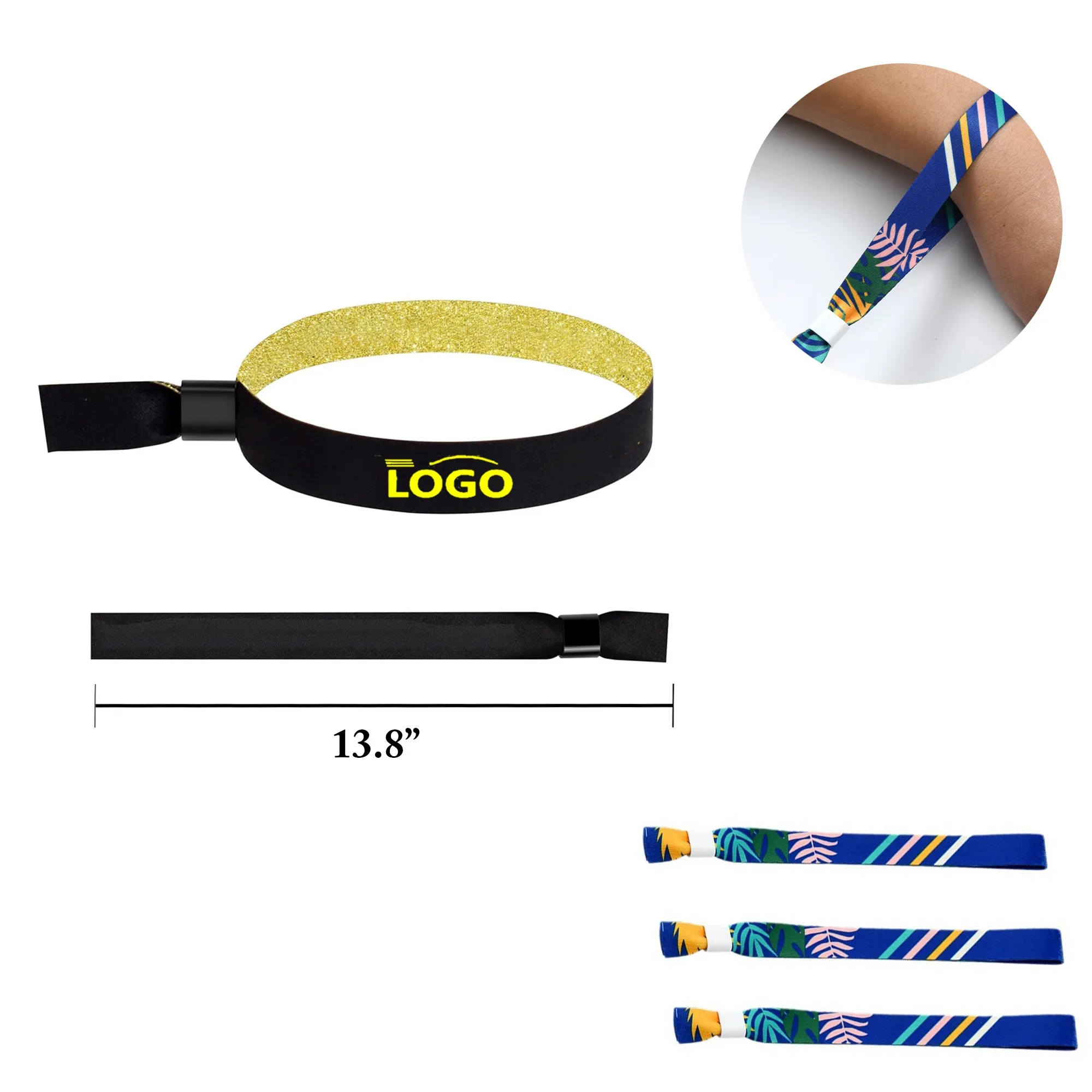 MOQ100 Event Wristbands Music Festival ID Bands 2