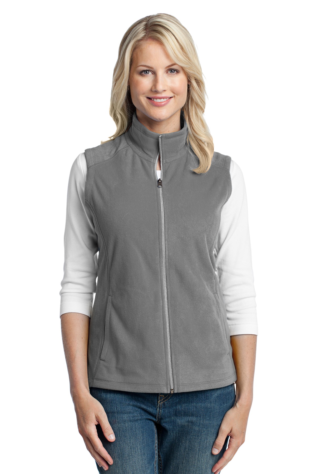 Port Authority Women's Microfleece Vest. L226 11