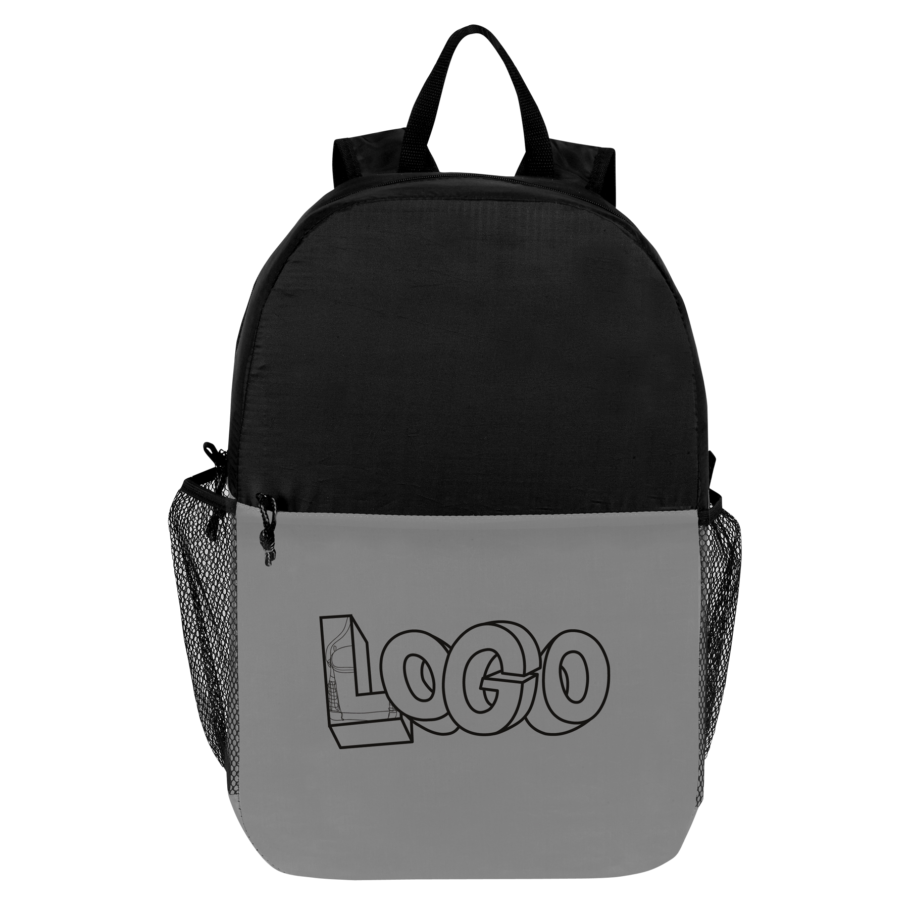 Two-Tone Foldable Lightweight Backpack 7
