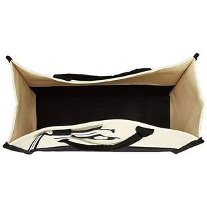 Reusable Handle Shopping Canvas Tote Bag 4