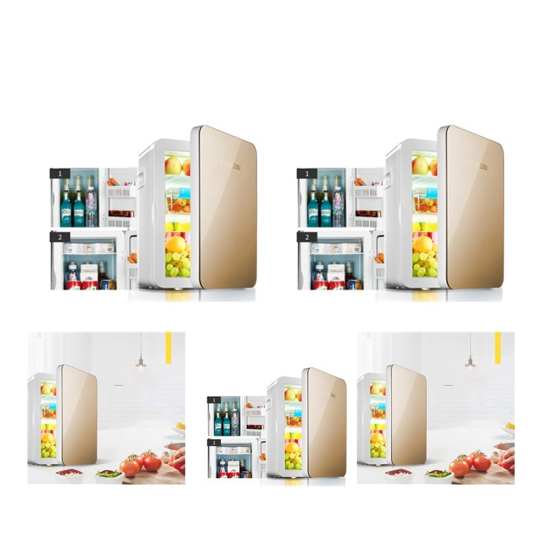 Elegant Mini Fridge and Heater