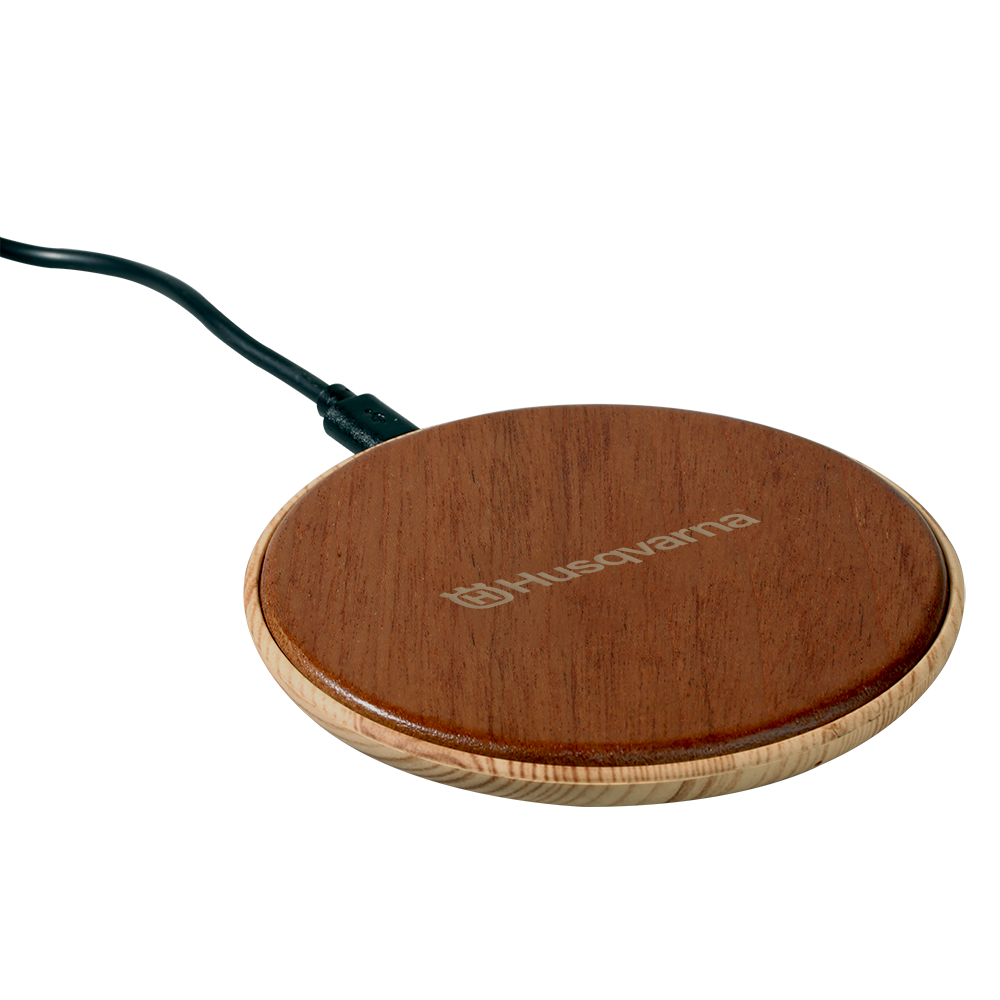 Hebron Walnut Eco-Friendly Wireless Charger 8