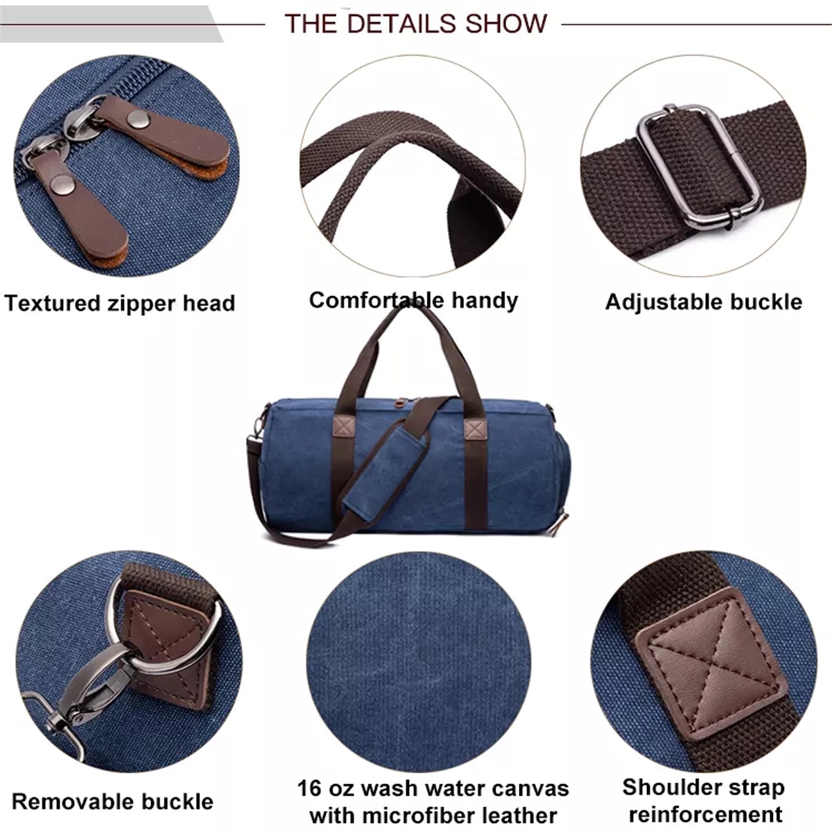 Canvas Duffle Bag 4