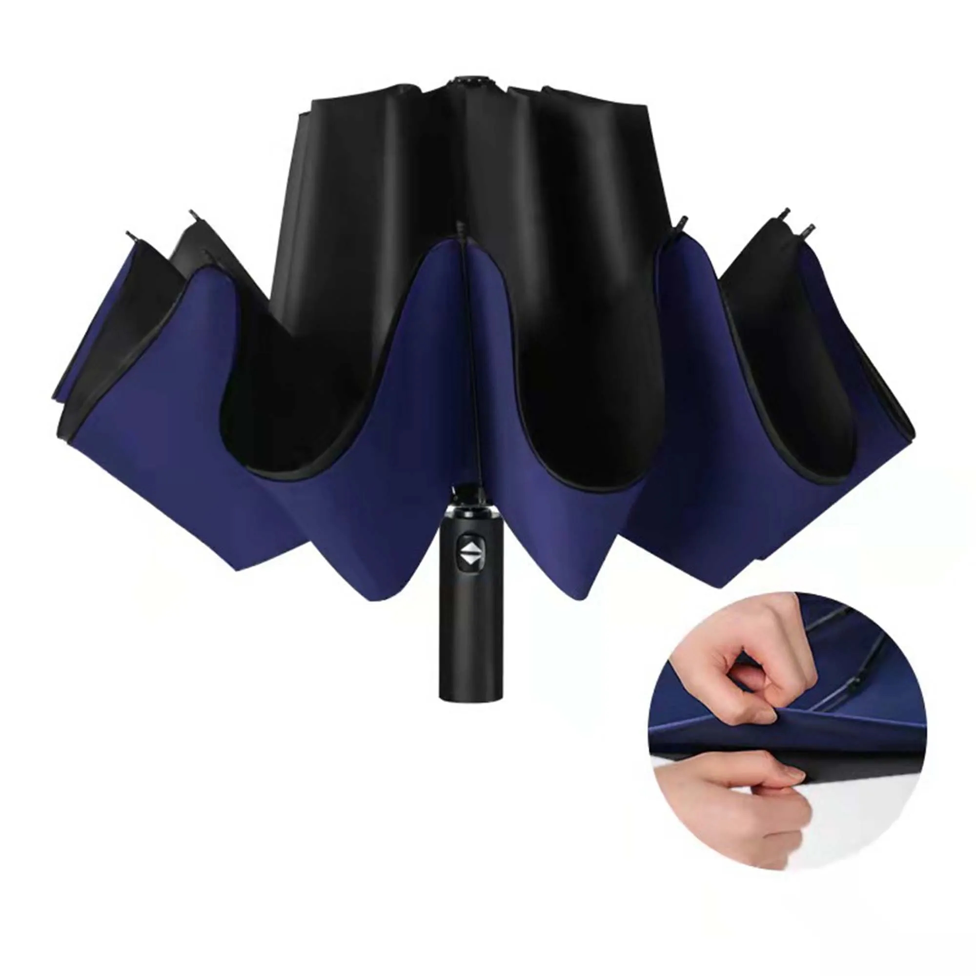 Full-automatic Foldable Reverse Umbrella 2