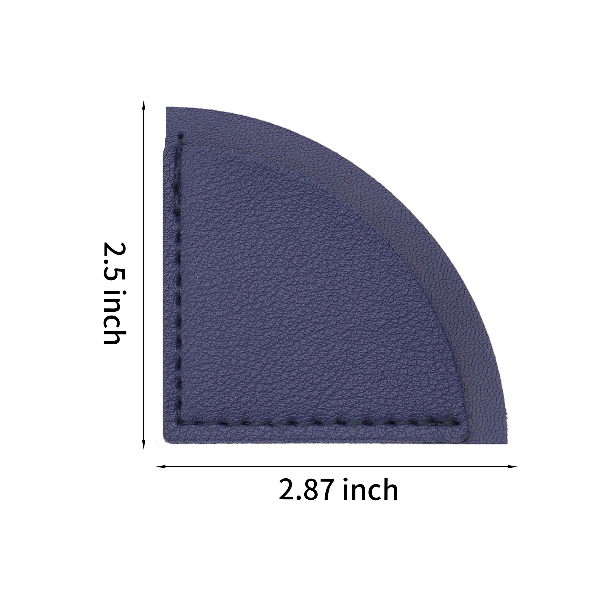 PU Leather Triangle Corner Page Book Mark 2