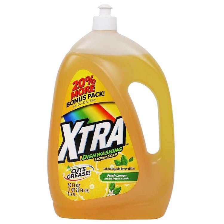 XTRA Dish Detergent Lemon 60oz. 2