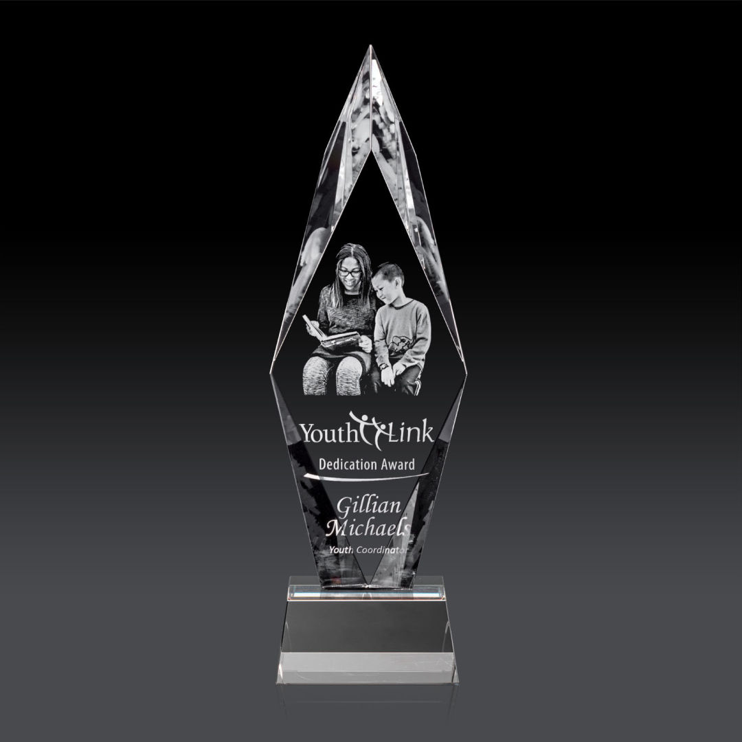 Manilow Award on Robson Base (3D) - Clear 5
