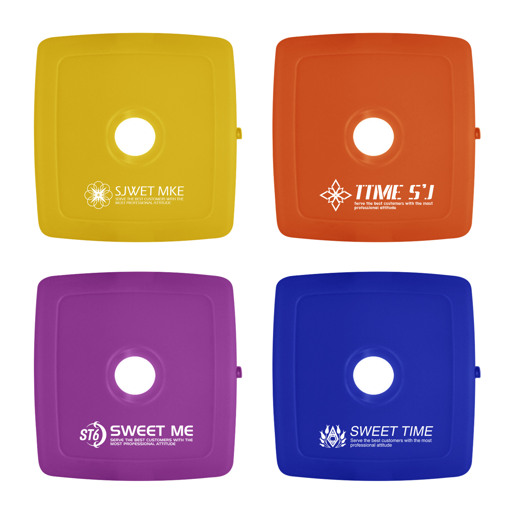 Food Grade HDPE Reusable Gel Hard Ice Pack 1