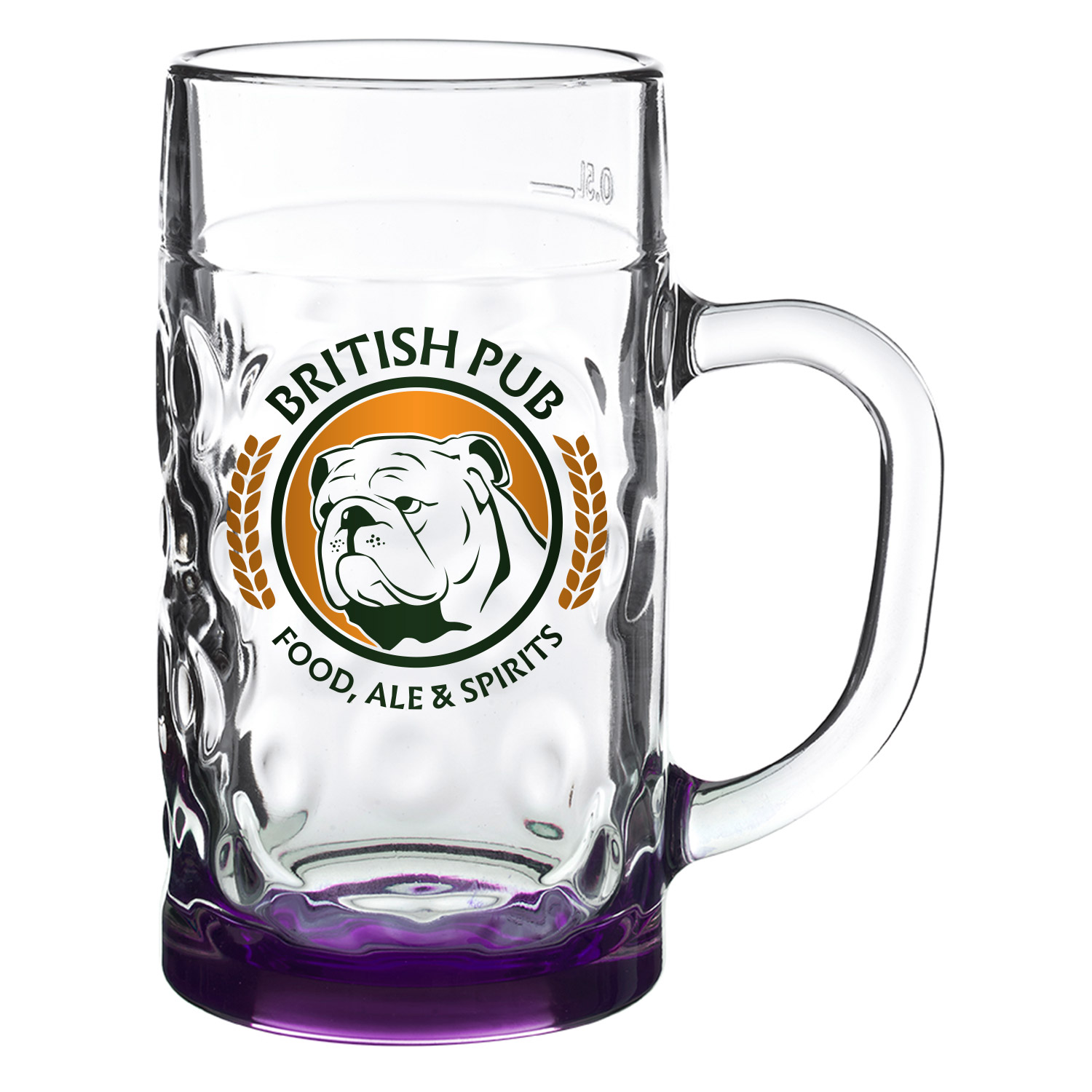 0.5 liter Libbey Munich Beer Stein (2 Color Imprint) 1