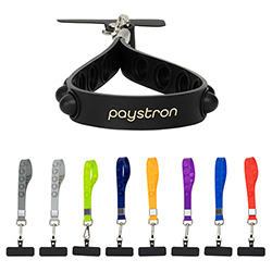 2-in-1 Push Pop Stress Reliever Phone and Keychain Wristlet 42