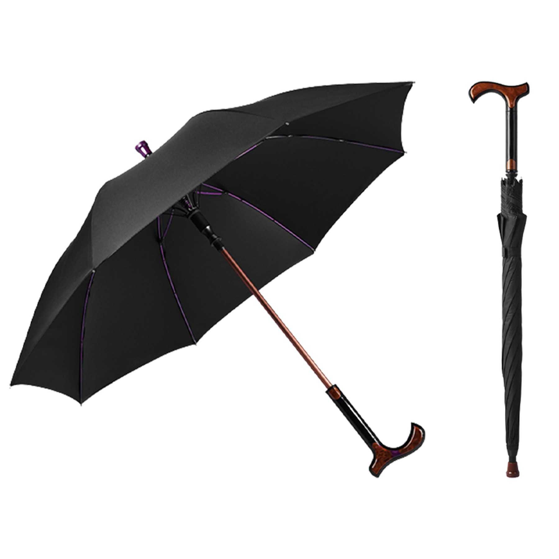 Two-In-One Long-Handled Umbrella 4