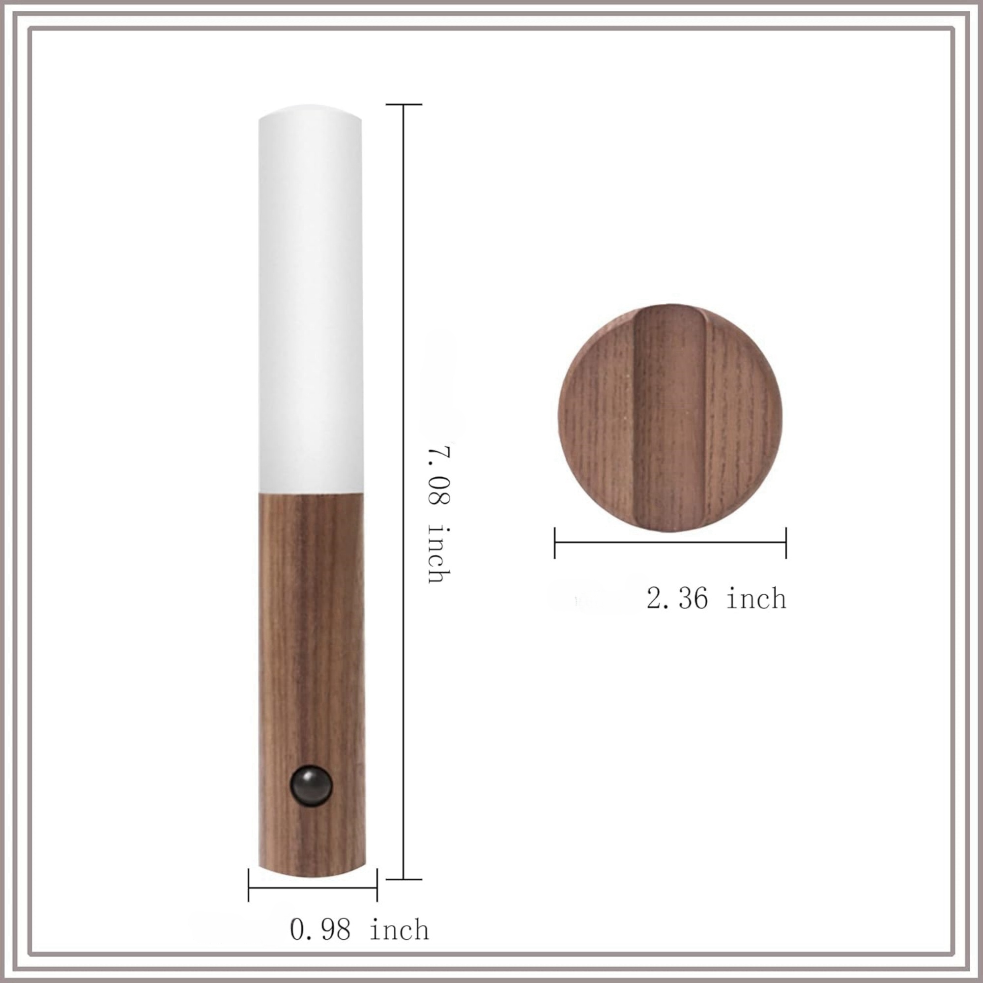 Wooden Motion Sensor Night Light 7