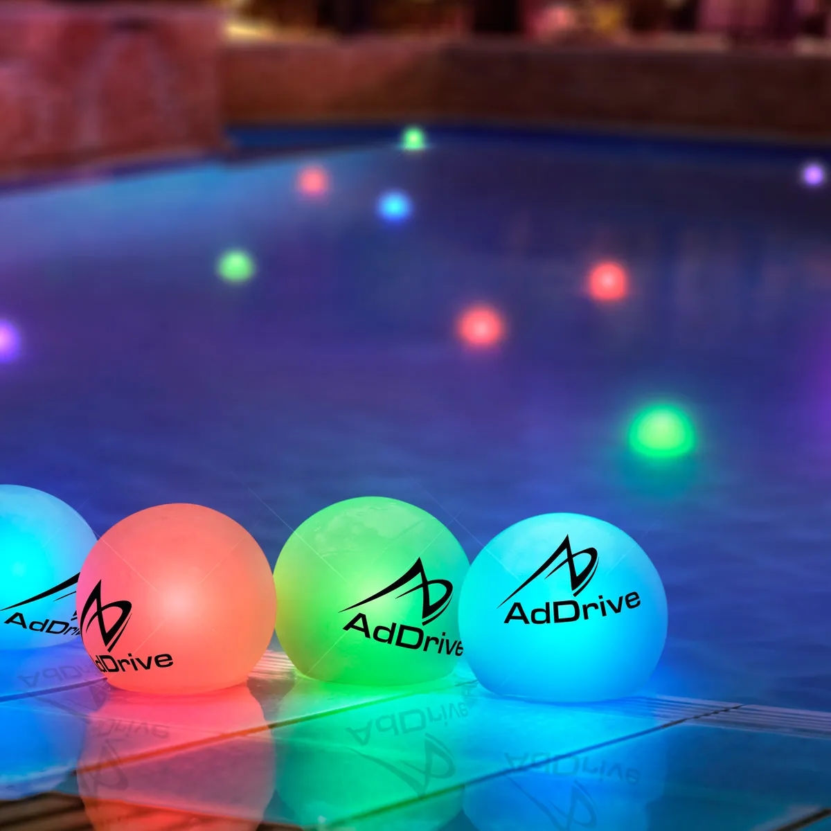 Imprintable Mood Light Garden Deco Balls (Non-Bouncing) 1