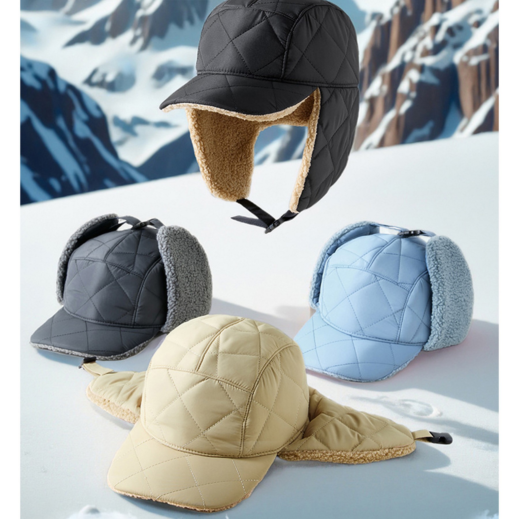 Winter Warm Windproof Trapper Hat 7