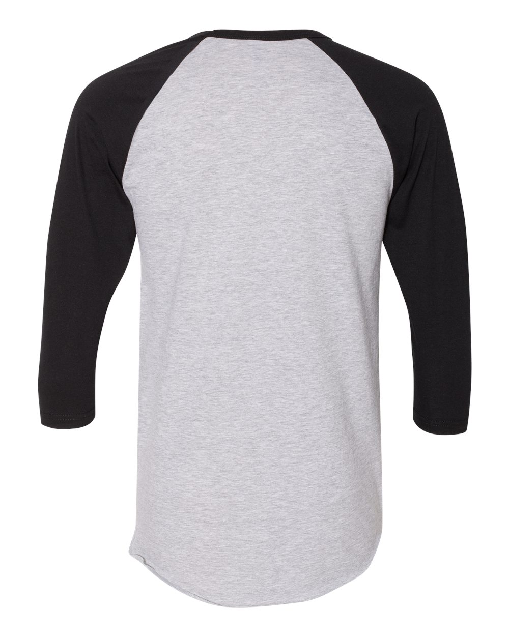 Unisex 50/50 Raglan Three-Quarter Sleeve Tee - BB453W 21