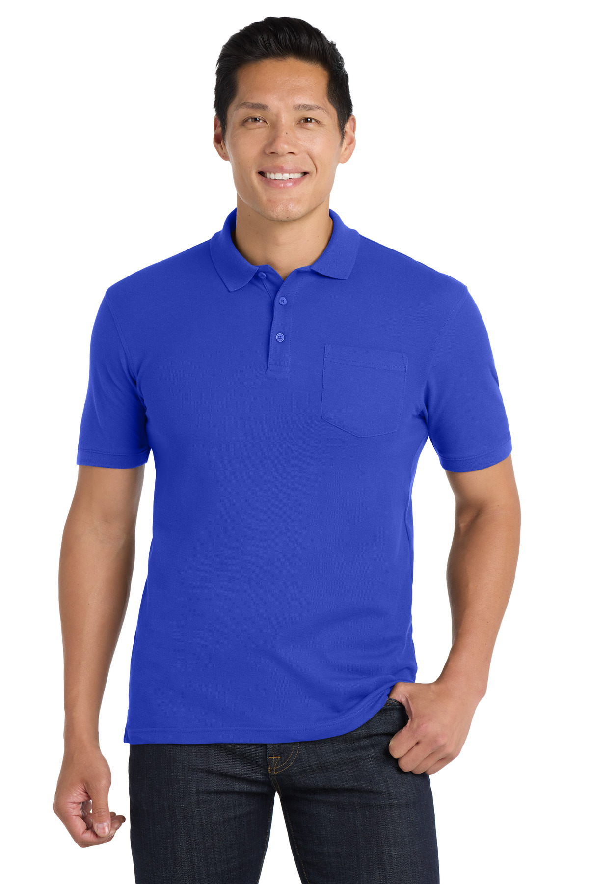 Port Authority Core Classic Pique Pocket Polo. K100P 57
