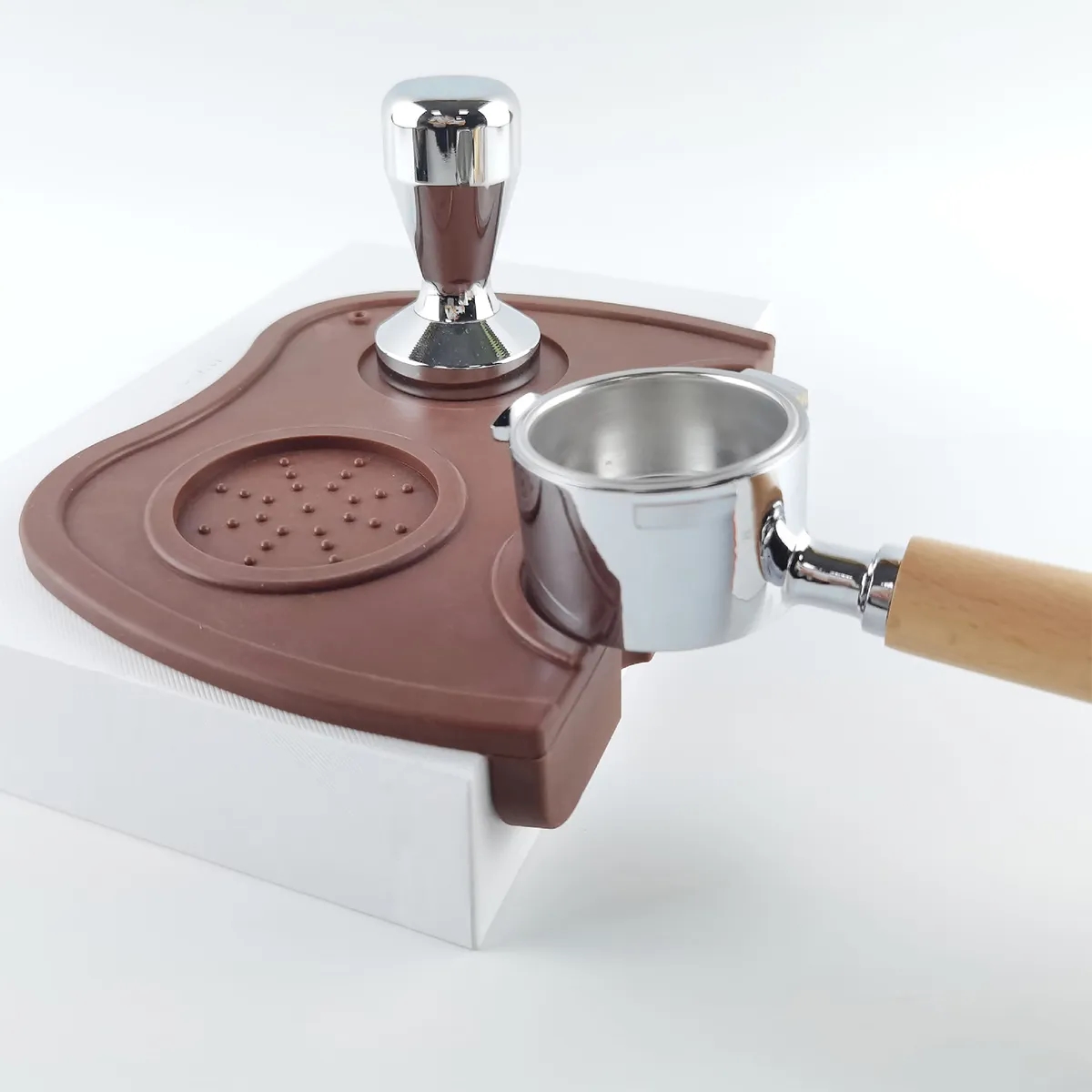 Espresso Silicone Coffee Tamper Mat 1